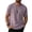 Purple, variant on Men's Crew Neck Short Sleeve T Shirt Vertical Seam Decor Regular Fit Soft Plain Basic Tee for Daily Street Workout Casual Wear