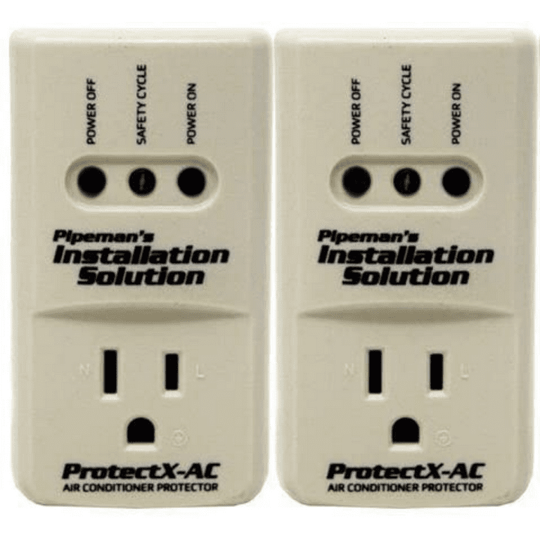 2 Pack Pipeman's Installation Solution AC 85-135V Surge Protector 3600 Watts