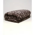 thumbnail image 2 of Faux Addict Contempo 50x80" Luxury Oversized Faux Fur Throw in Charcoal, 2 of 4