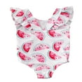 thumbnail image 3 of Maillot de Bain une Pièce pour Filles Tankini Sans Manches Bikini Tenue de Plage, 3 of 6