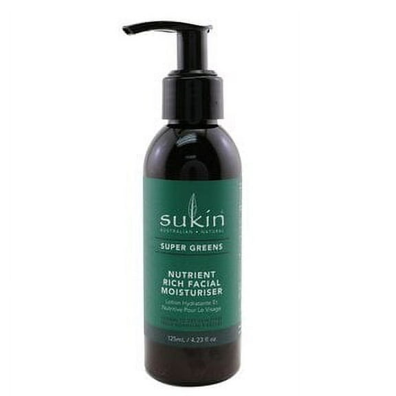 Sukin Super Greens Nutrient Rich Facial Moisturizer , 4.23 oz Moisturizer