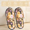thumbnail image 2 of Slippers for Women, Cat Paw K Womens Slippers Fuzzy Winter House Shoes, Soft Anti-Skid Slippers Indoor and Outdoor, 2 of 7