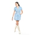 thumbnail image 1 of Vestido de mezclilla /Juvenil, 7057 (Mezclilla light) azul CH, 1 of 8