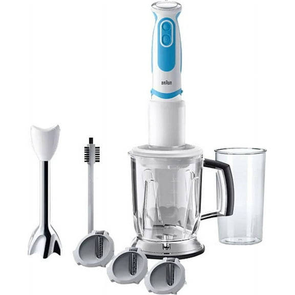 Multiquick 21-Speed Hand Blender - Blue/White
