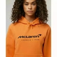 thumbnail image 4 of McLaren F1 Women's Core Essentials Logo Hoodie - Papaya/Blue/Black, 4 of 5