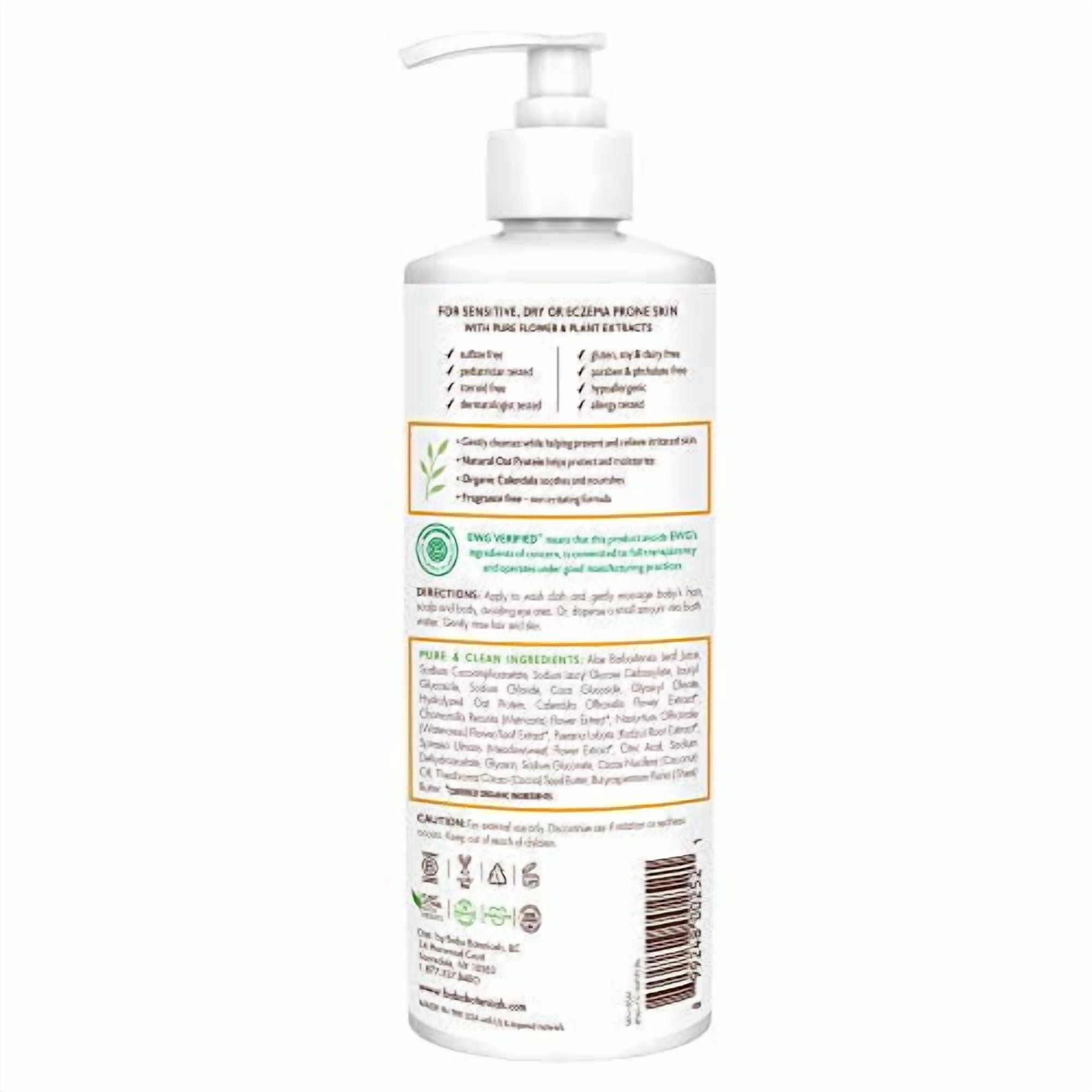 Sensitive Baby Fragrance Free Shampoo & Wash (Family Size)