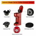 Superjoe Single Serve Coffee Maker Brewer for Single Cup Capsule with 6