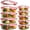 Pink, variant on EASHZMFYTBF 10 Packs Glass Meal Prep Containers, Glass Food Storage Containers with Lids, Food & Dish Transport-Bus Tubs, Airtight Glass Lunch Bento Boxes, Microwave, Freezer and Dishwasher,Green
