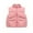 #A01-Pink, variant on Abcomgle Kids Puffer Vest Lightweight Sleeveless Vest Jacket for Girls Zip Up Padded Kids Vest Winter Fashion Quilted Puffy Vest for Kids,7-8Years,Pink