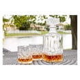 thumbnail image 2 of Kinsley Whiskey Glasses Set with Decanter for , Bourbon, Cognac, and Liquor, Classic 5-Pc. Glass Bundle for Serving Alcohol, Pull Top Drink Stopper, 2 of 6