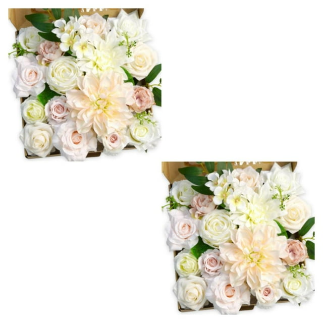 Wweixi Whimsical Blooms Low Maintenance Artificial Flower Collection Realistic 23new style LH011 2Set