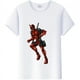 thumbnail image 5 of Camiseta de algodón de verano para niños 2024, camisetas con gráficos de Deadpool de dibujos animados de Marvel, camisetas estéticas Y2K para bebés y niñas, ropa para niños, 5 of 5