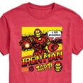 thumbnail image 3 of Marvel Iron Man - 8 Bit Pixelated - Men's Short Sleeve Graphic T-Shirt, 3 of 5