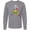 Athletic Heather, variant on Inktastic Autism Awareness Red Yellow Green Orange Blue Heart Ribbon Long Sleeve T-Shirt