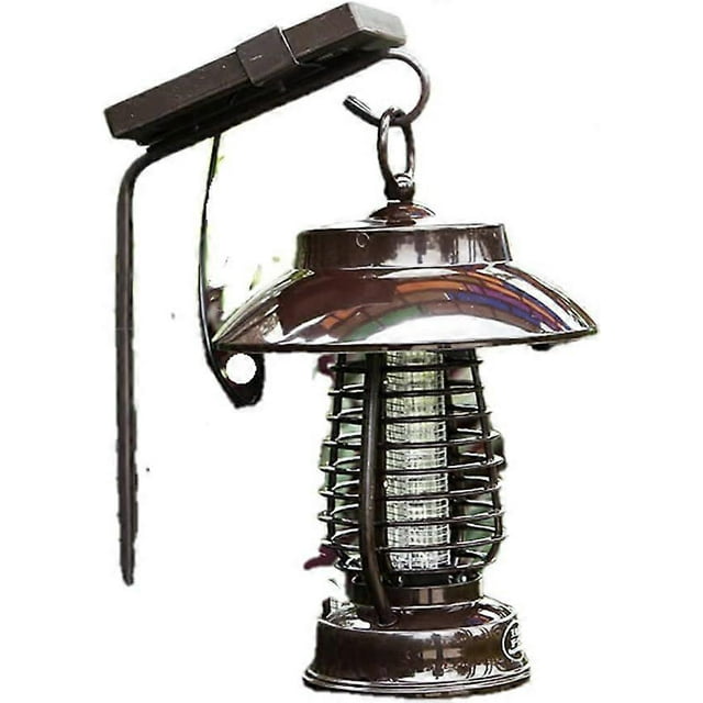 Solar Mosquito Killer Lamp Outdoor Indoor Lighting Mosquito Killer Net Electric Shock Waterproof Mosquito Repellent A