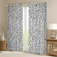 thumbnail image 2 of Manfei Animal Print Blackout Curtains Set of 2 (52x84 Each),Gradient Ombre Window Curtains,Wildlife Leopard Curtains and Drapes,Abstract Room Decoration, 2 of 6