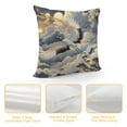 thumbnail image 4 of Shiartex Black Oriental Throw Pillow Covers Set of Decorative Birds Crane Pillow Cases Asian Japanese Couch Cushion Covers Home Decor for Sofa Bedroom Living Room，Multi-Size, 4 of 5