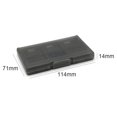thumbnail image 3 of Estuche Para Tarjeta De Memoria De Juego De 12 + 2 Ranuras Apto Para Nintendo Switch Box (Negro), 3 of 6