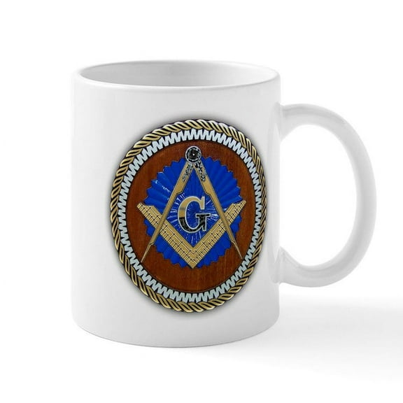 CafePress - Freemasonry Ceramic Mug - 11 oz Ceramic Mug - Novelty Coffee Tea Cup