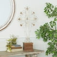thumbnail image 3 of DecMode 7"W, 30"H Metal French Country Sculpture, White, 1-Piece, 3 of 9