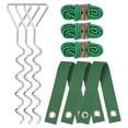 thumbnail image 1 of Uxcell 3Pcs Estacas y Soportes para Árboles Kit de Estacas de Árbol en Espiral para Árboles Inclinados Jóvenes contra Mal Tiempo 1 Juego, 1 of 1