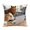 thumbnail image 2 of Funda de Almohada con Diseño de Caballo de Batalla, Ideal para Oficina, Ideal para Silla de Escritorio o Teletrabajo., 2 of 6