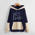 thumbnail image 2 of Vedolay Womens Long Sleeve Shirt Women's 2023 Puff Long Sleeve Sweatshirts Crewneck Loose Tunic 2023 Pullover Tops,Dark Blue XXL, 2 of 3