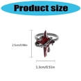 thumbnail image 5 of Finger Rings Gothic Open Rings Finger Jewelry Suitable for Party and Daily Wear, 5 of 9