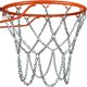 thumbnail image 2 of Red de baloncesto, red de baloncesto de metal para exteriores, red de baloncesto de metal galvanizado, red de baloncesto con cadena de hierro para uso en interiores o exteriores, 2 of 5