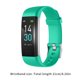thumbnail image 4 of Runmifit Smart Wristband Heartrated Pulsera de presión arterial Pulsera impermeable para la temperatura corporal, Verde Inevent EL001081-05B, 4 of 7