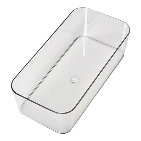 Clear Drawer Organizers Set for Craft and Home Storage Versatile Vanity and Kitchen Trays for Organizing Makeup Gadgets Utensils and More