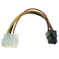 thumbnail image 2 of PCIe Video Card 4 to 6 Pin Power Adapter Converter Sleeved Connector for Desktop Computer Graphics High Performance Universal Compatible Replacement Cord, 2 of 2