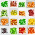 thumbnail image 4 of 10 piezas de 2-3 cm de mini frutas artificiales, alimentos, verduras, manzanas, melocotones, naranjas, limones, peras, plátanos, pimientos, calabazas, decoración del hogar, 4 of 5