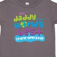 thumbnail image 4 of Inktastic Worlds Best Crane Operator Daddy Boys or Girls Toddler T-Shirt, 4 of 5