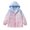 #03 Blue, variant on Busydd Girls Jackets 3-15 Years Trendy Gradient Long Sleeve Zipper Girls' Outerwear Jackets & Coats Casual Outdoor Toddler Teen Girl Clothes 7 Years