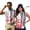 American Flag, variant on HUIACONG Duck Camo Matching Golf Shirts for Couples 1/4 Zip Pullover Mens Golf Shirts Hawaiian Short Sleeve Shirt Moisture Wicking Hawaiian Outfits Man 2XL