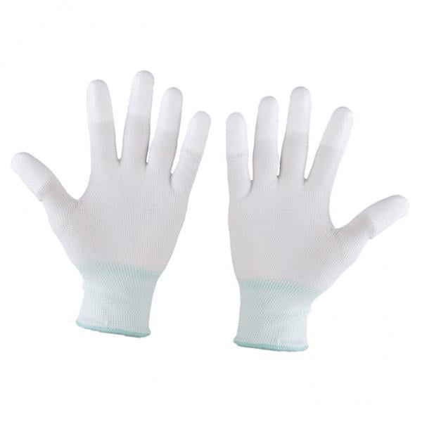 Par de Guantes Acolchados de Nailon M Sunnimix Color Blanco
