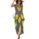 thumbnail image 1 of Vestido De Noche De Lujo Sin Mangas Para Mujer, Delicious Lemon Vestido De Fiesta, 1 of 5