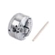 thumbnail image 3 of Advancent Abrazadera de mandriles de torno Manual de 3 mordazas de acero inoxidable autocentrante Mini herramientas de modificación de Accesorios para instrumentos musicales, 3 of 6