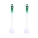 thumbnail image 1 of Injueey 2x desmontable para limpiar botellas, 2 pack/lote, cepillos ergonómicos para botellas, 2 piezas, cepillo de limpieza práctico Suministros de limpieza para el hogar Verde 36*7CM, 1 of 5