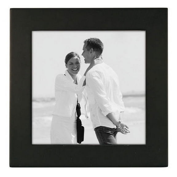 5x5 Picture Frame LINEAR - Black Wood