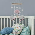 YIJIAKEJILSL Baby Crib Mobile Nursery Mobile Crib Bed for Beginners