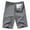 Gray, variant on IROINNID Cargo Shorts for Men Pure Color Outdoors Pocket Beach Work Trouser Cargo Shorts Pant,Coffee