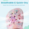 thumbnail image 6 of Fadezar Kids Boys Girls Cute Clogs Toddler Lightweight Summer Beach Pool Sandals, 6 of 6