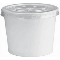 Diska Nulife 2 OZ Disposable Paper Cups, White, 5000 Count, 100 Pack