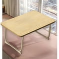 thumbnail image 4 of IBaodan Special discount Table On Bed Folding Table Study Table Bed Office Desk Lazy Person Table Gifts Beige, 4 of 6