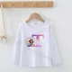 thumbnail image 3 of Gabbys Dollhouses-Sudadera fina con letras A B C para niñas, ropa para niños, camisa larga, ropa para niños, invierno, Otoño, regalos, 3 of 5