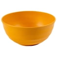 thumbnail image 4 of 1pc Yellow Plastic Striped Rice Bowl 20cm, 700ml Food-Grade PP Plastic Noodle & Soup Bowl, Microwave & Dishwasher Safe, Durable Household Dining Bowl for Students & Families, 4 of 7