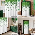 thumbnail image 6 of Shower Curtain, St. Patrick's Day Green Clovers Waterproof Shower Curtain Set with Hooks for Bathroom Showers,Stalls and Bathtubs,72x72In Shamrock Seamless White, 6 of 9