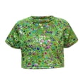 thumbnail image 4 of Girls Short Sleeve Sequin Tops Party Glitter Sparkly Blouse for 5-12 Years, 4 of 4